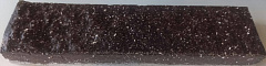 Кирпичная плитка КЕММА &quot;Темный Кварц&quot; 250х65х25 мм